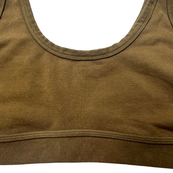 SKIMS Outdoor Scoop Neck Bralette Sepia 3X - Picture 6 of 13